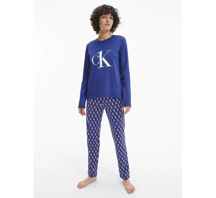 Pyžamový set   Tmavě modrá s bílým logem  model 17057986 - Calvin Klein