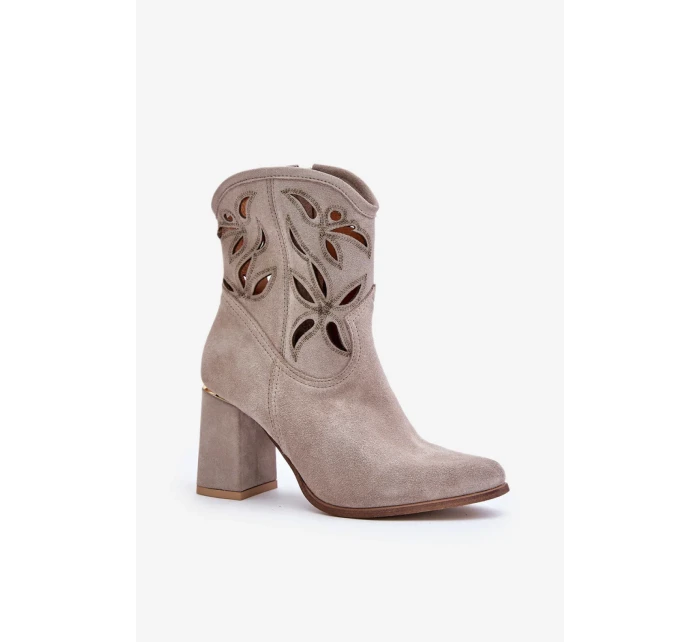 Topánky na podpätku model 201757 Step in style