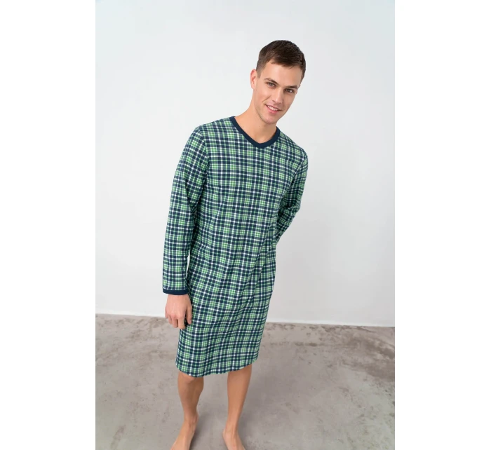 Pohodlná pánská noční košile model 17659240 - Vamp Pohodlná pánská noční košile model 17659240 - Vamp