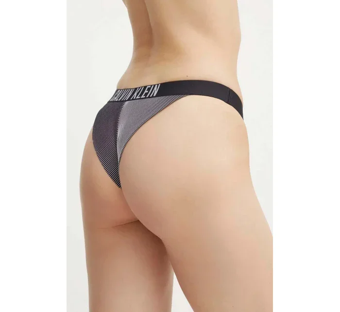 Dámske plavkové nohavičky KW0KW02611 BEH black - Calvin Klein Dámske plavkové nohavičky KW0KW02611 BEH black - Calvin Klein