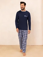 Regina 488 long/r M-XL Z25/26 pánske pyžamo