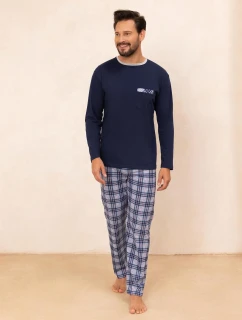 Regina 488 long/r M-XL Z25/26 pánske pyžamo