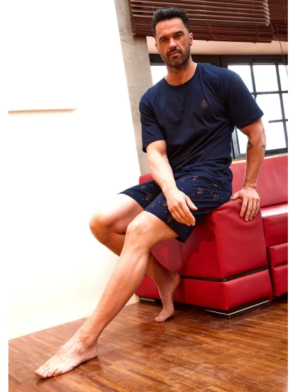 Cornette 326/297 Night w/r Christmas S-2XL pánske pyžamo Cornette 326/297 Night w/r Christmas S-2XL pánske pyžamo