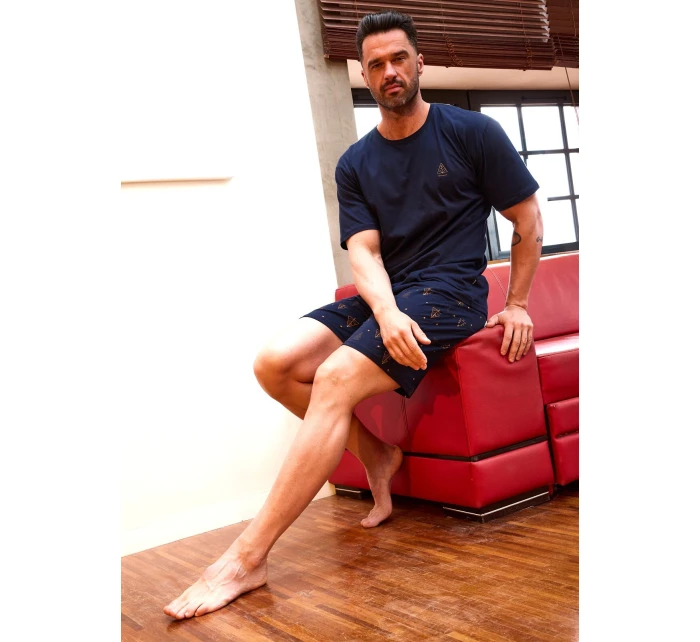 Cornette 326/297 Night w/r Christmas S-2XL pánske pyžamo Cornette 326/297 Night w/r Christmas S-2XL pánske pyžamo