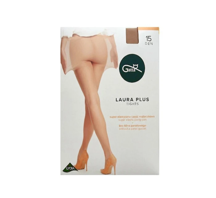 Pančuchové nohavice Gatta Laura Plus Size 15 den 6-XXL