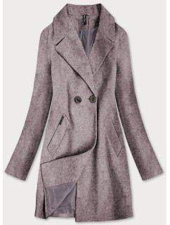 Hnědý dámský kabát model 16147851 - ROSSE LINE