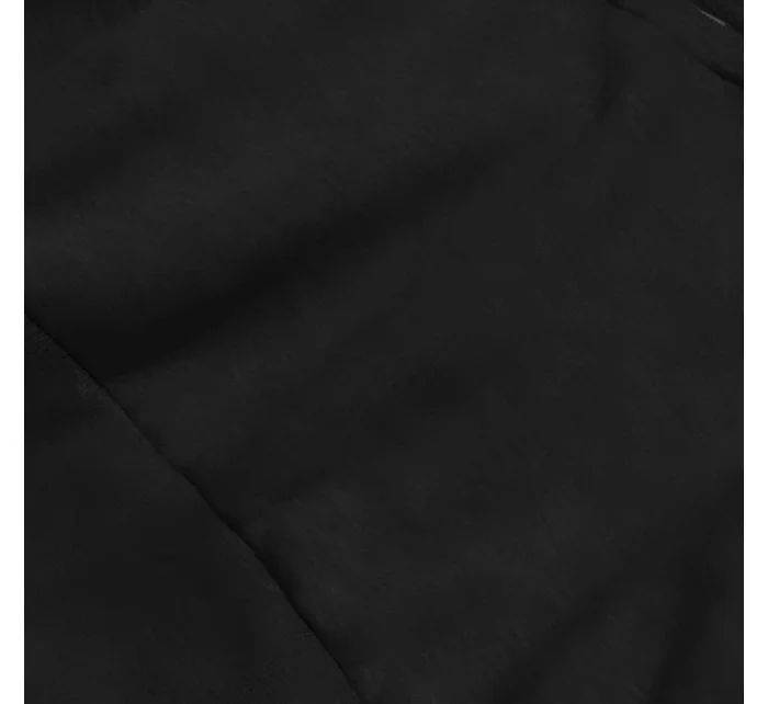 Černý dámský dres mikina a kalhoty model 17234511 - J.STYLE Černý dámský dres mikina a kalhoty model 17234511 - J.STYLE