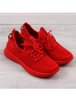 Pánska textilná športová obuv NEWS M EVE266B Red - Ostatné