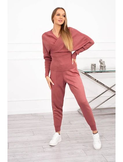 Dvoudílný model 18747682 set tmavě růžový - K-Fashion