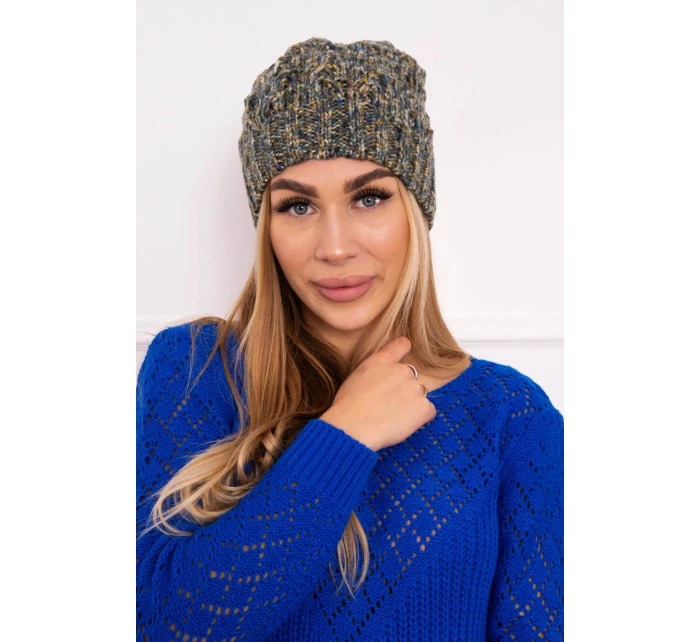 Fleecová čepice model 18750837 - K-Fashion Fleecová čepice model 18750837 - K-Fashion