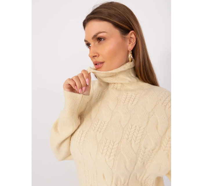 Sweter AT SW model 19157891 jasny beżowy - FPrice