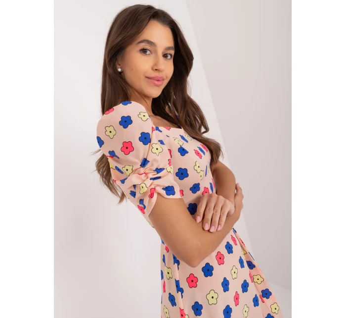 Šaty LK SK 509677.01X broskyňová