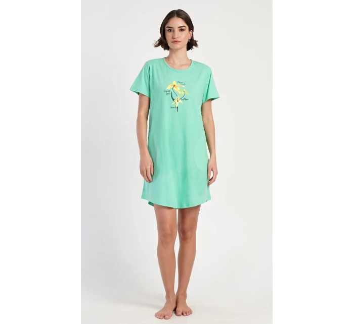 Dámske domáce šaty s krátkymi rukávmi Paula Dámske domáce šaty s krátkymi rukávmi Paula