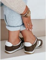 Dámské hnědé tenisky Dstreet model 21992076 - FashionStreet
