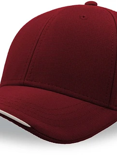 Atlantis Headwear Estoril-S 6-panelová čiapka s kšiltom 33.0230 bordová
