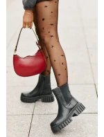 Kotníkové Boty Zateplené Na Zip model 21677751 Černé - S.Barski Kotníkové Boty Zateplené Na Zip model 21677751 Černé - S.Barski