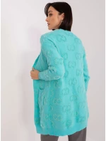 Sweter AT SW model 19040752 mietowy - FPrice