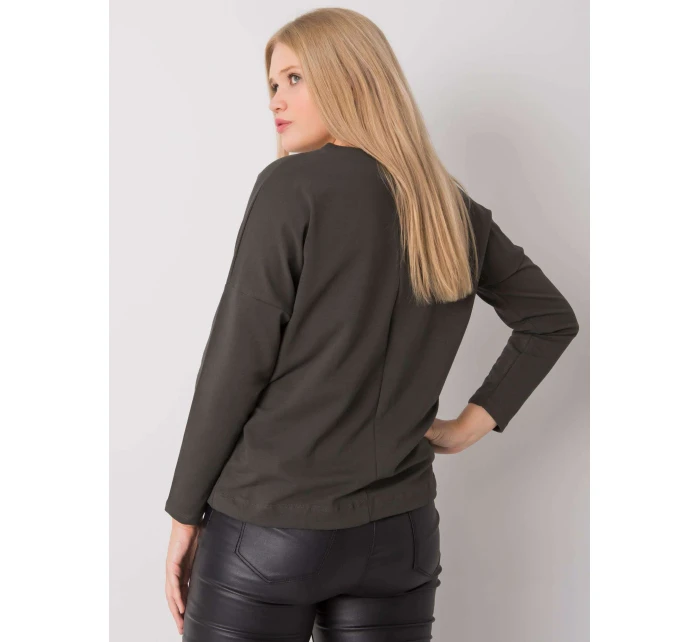 Blúzka RV BZ 7141.22 tmavá khaki