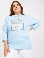 Halenka RV BZ model 17428173 světle modrá - FPrice Halenka RV BZ model 17428173 světle modrá - FPrice