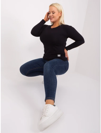 Blúzka RV BZ 9257.19 čierna farba