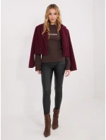 Bluzka RV BZ model 21801864 ciemny brązowy - FPrice Bluzka RV BZ model 21801864 ciemny brązowy - FPrice