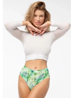 Nohavičky Exotico simple brasil maxi green - Julimex