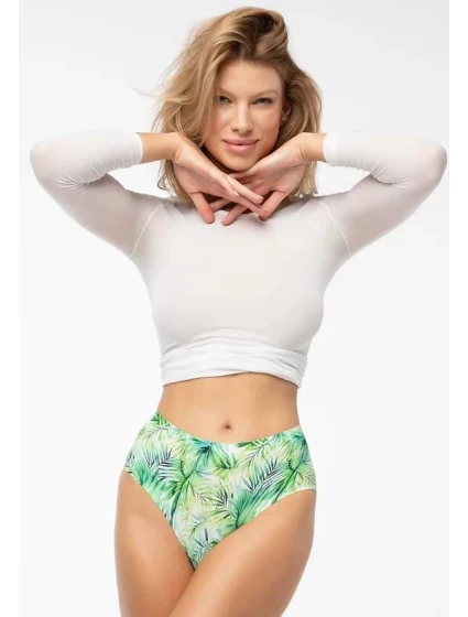 Nohavičky Exotico simple brasil maxi green - Julimex