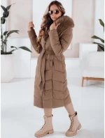 Kurtka zimowa damska długa pikowana z Dstreet model 21998239 - FashionStreet Kurtka zimowa damska długa pikowana z Dstreet model 21998239 - FashionStreet