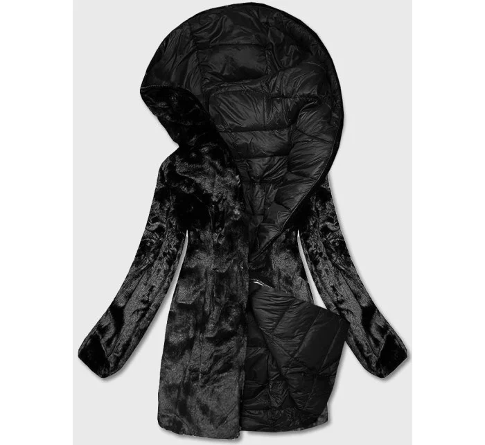 DWUSTRONNA KURTKA DAMSKA CZARNA model 21244014 - S'WEST DWUSTRONNA KURTKA DAMSKA CZARNA model 21244014 - S'WEST