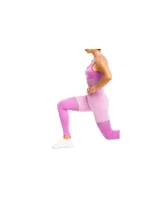 Legíny GymHero Legíny Stripes W MAUVE Legíny GymHero Legíny Stripes W MAUVE