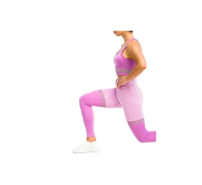 Legíny GymHero Legíny Stripes W MAUVE Legíny GymHero Legíny Stripes W MAUVE