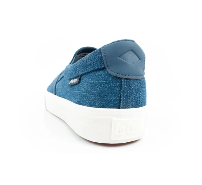 Lee Cooper pánske tenisky módne pohodlné slip-on denim Slip on