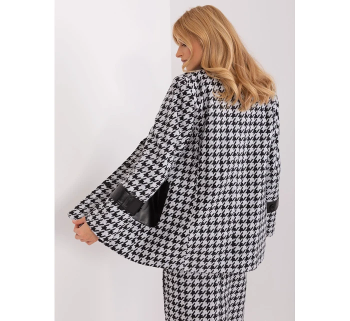 Bunda LK MA 509511.99 biela a čierna