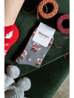 Ponožky model 17697879 Melange Grey - Steven
