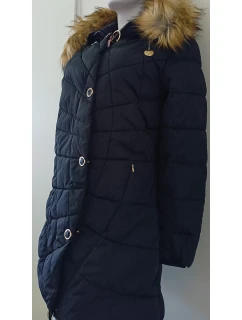 Dámska zimná bunda W703 čierna - MHM