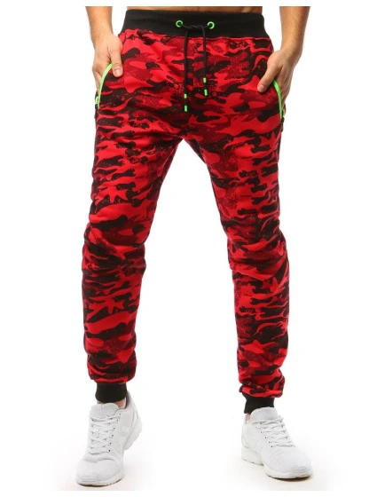 Pánské červené tepláky Dstreet model 21964104 - FashionStreet