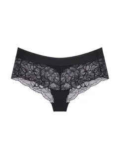 Dámske body Make-Up Illusion Lace Shorty - BLACK - black 0004 - TRIUMPH