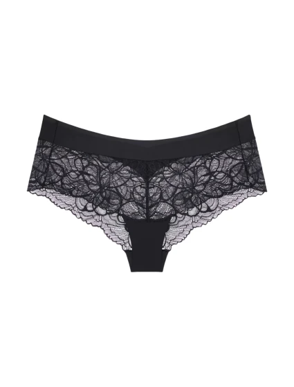Dámske body Make-Up Illusion Lace Shorty - BLACK - black 0004 - TRIUMPH