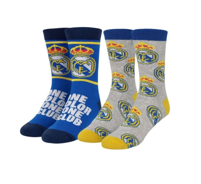 Protišmykové zimné ponožky Real Madrid 2-pack 2900003011 Protišmykové zimné ponožky Real Madrid 2-pack 2900003011