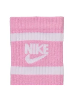 Ponožky Nike Everyday Cush Crew pre mladých Biela, ružová, sivá CK7302 905 Ponožky Nike Everyday Cush Crew pre mladých Biela, ružová, sivá CK7302 905