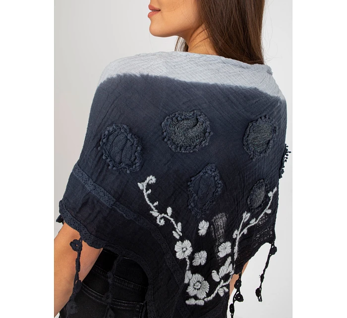 Chustka AT CH model 22042553 granatowy - FPrice Chustka AT CH model 22042553 granatowy - FPrice