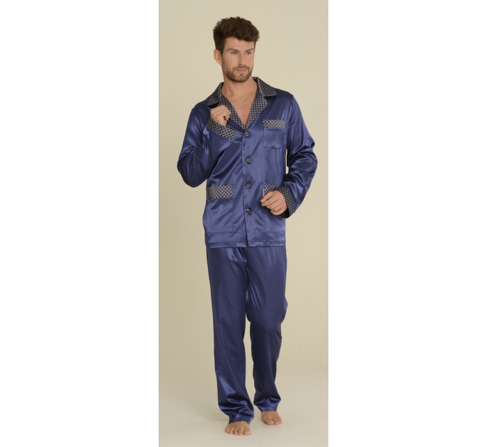 Pánske pyžamo satyna 939 - DE LAFENSE