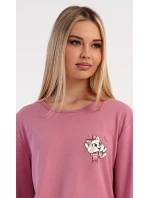 Dámske dlhé pyžamo Cat so šatkou Dámske dlhé pyžamo Cat so šatkou