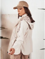 Dámská bunda parka béžová Dstreet model 21975110 - FashionStreet