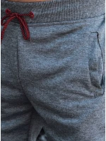 Pánské tepláky se stahovací šňůrkou antracitové model 21980086 - FashionStreet