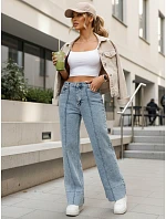 Jeansy damskie  stan niebieskie model 22123837 - FashionStreet