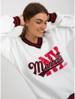 Bluza EM BL model 18502857 biały - FPrice Bluza EM BL model 18502857 biały - FPrice