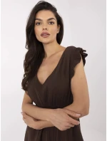 Šaty MI SK 122126.77 hnedé