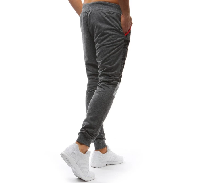 Pánské antracitové tepláky Dstreet model 21964529 - FashionStreet Pánské antracitové tepláky Dstreet model 21964529 - FashionStreet