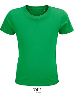 SOL'S Crusader Kids Detské tričko z bio bavlny 25.3580 kelly green